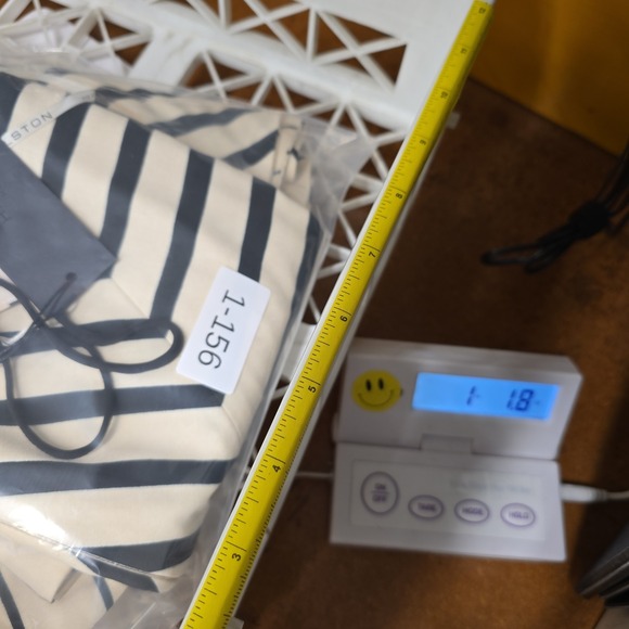 NWT HALSTON HERITAGE Beige Black Geometric Halter Midi Dress Size 12‎ - Picture 9 of 9